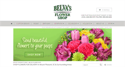 Desktop Screenshot of belvasflowershop.net