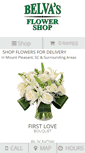 Mobile Screenshot of belvasflowershop.net